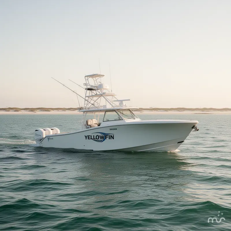 Slide: The Image of Yellowfin 54 Offshore 2025 - 0