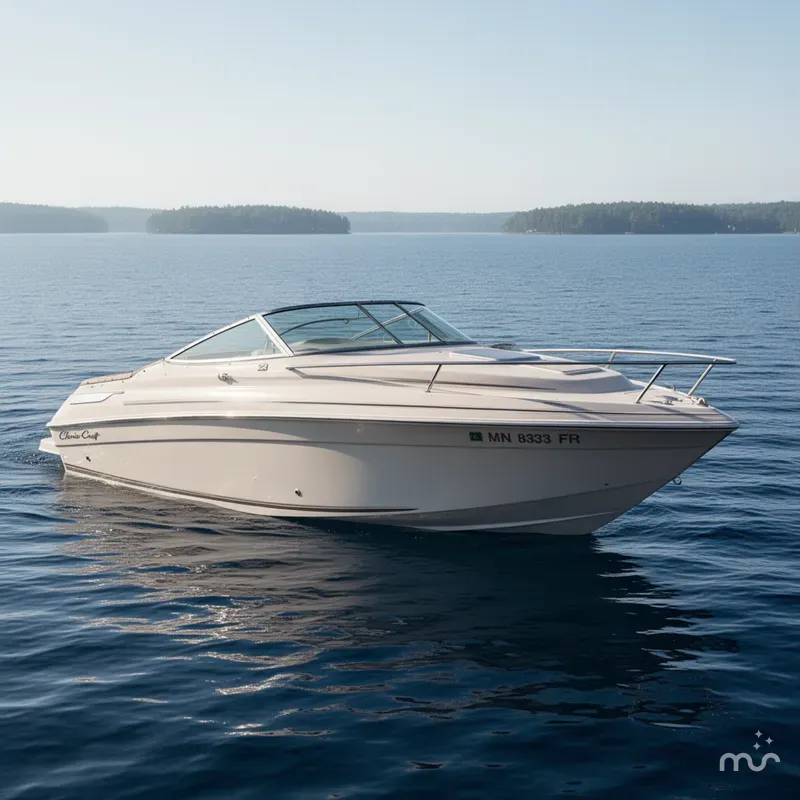 Slide: The Image of Chris-Craft 228 Concept Cuddy 1992 - 0