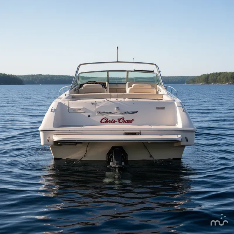 Slide: The Image of Chris-Craft 228 Concept Cuddy 1992 - 2