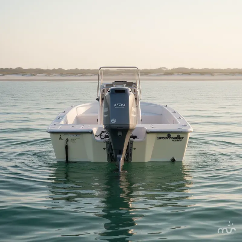 Slide: The Image of Sportsman Masters 207 Bay Boat 2014 - 2