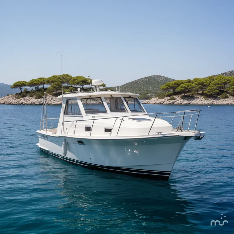 Slide: The Image of Mainship Pilot 34 Sedan 2000 - 1