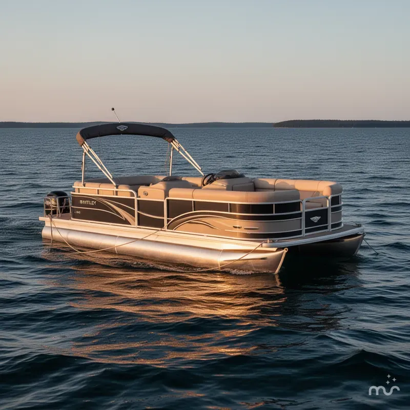 Slide: The Image of Bentley Pontoons 240 CRUISE 2005 - 0