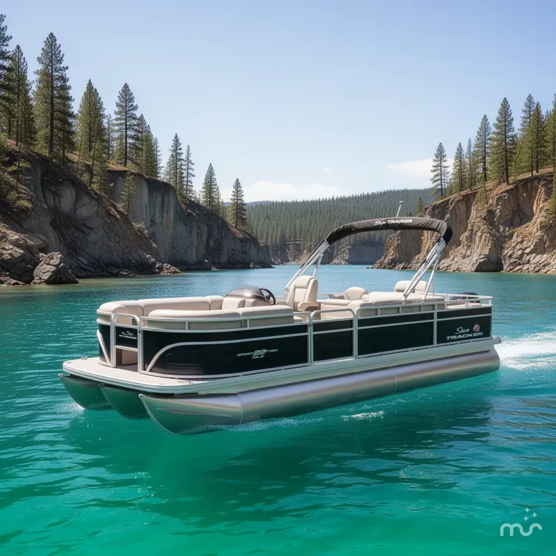 Slide: The Image of Sun Tracker SportFish 22 DLX 2024 - 4