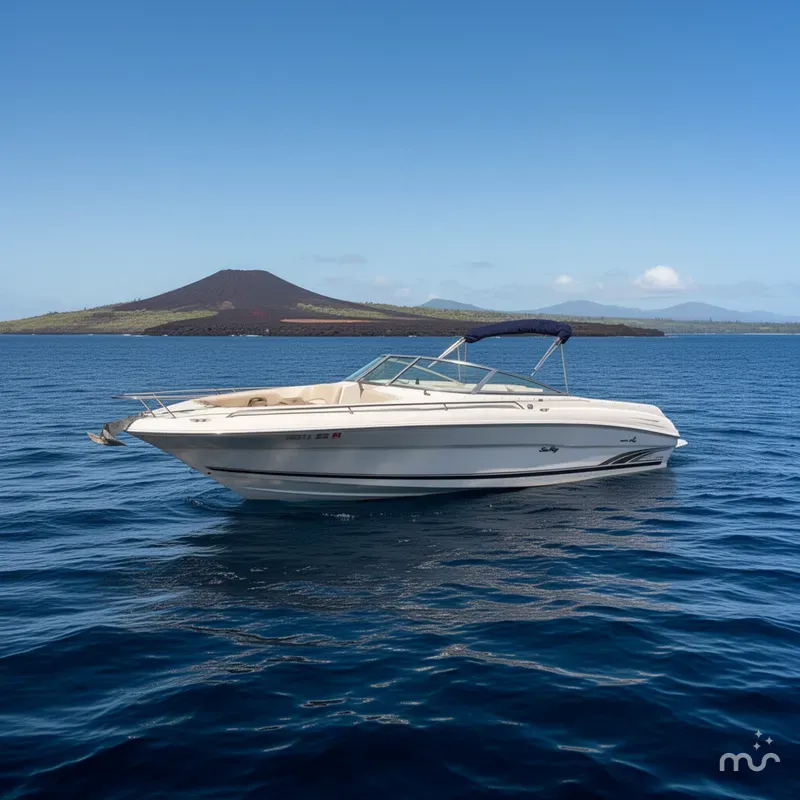 Slide: The Image of Sea Ray 260 Bow Rider 1996 - 4
