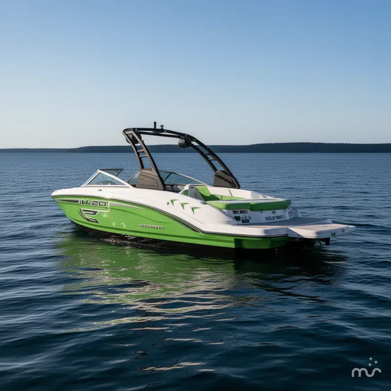 Slide: The Image of Chaparral Sport H2O Ski Boat 2019 - 2