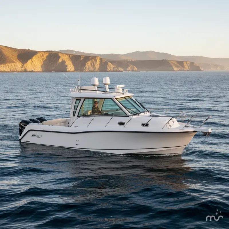 Slide: The Image of Boston Whaler 345 Conquest Pilothouse 2017 - 0