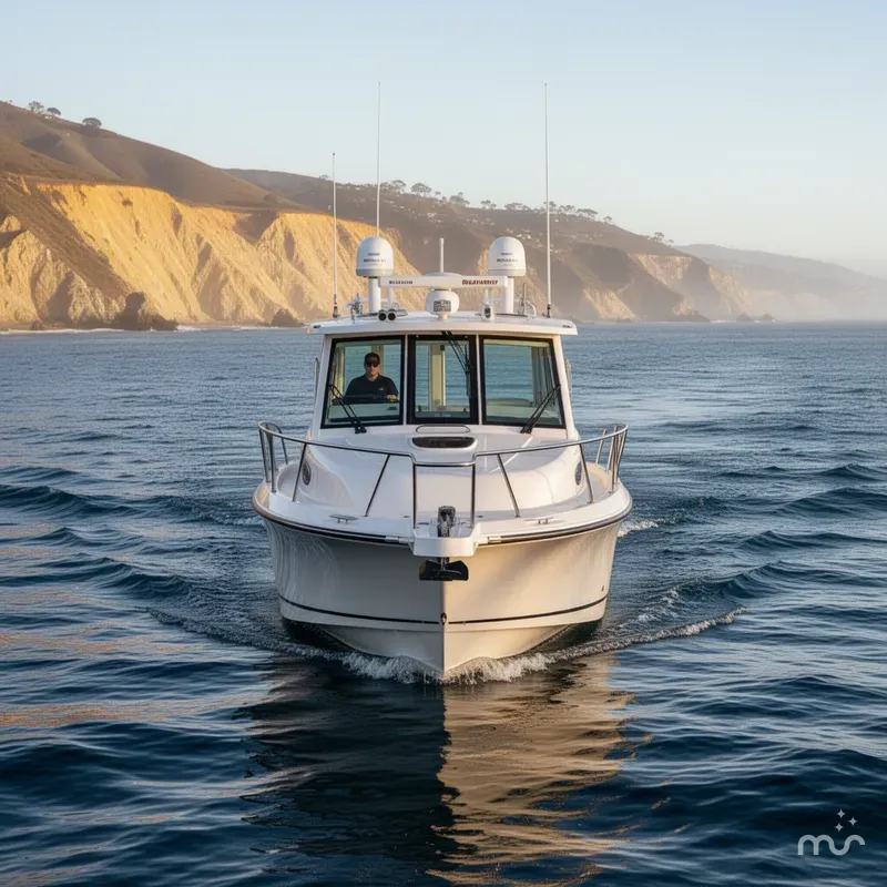 Slide: The Image of Boston Whaler 345 Conquest Pilothouse 2017 - 1