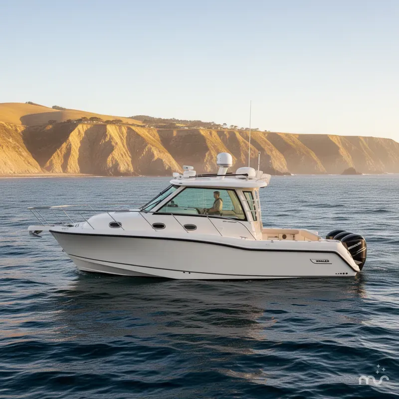 Slide: The Image of Boston Whaler 345 Conquest Pilothouse 2017 - 2