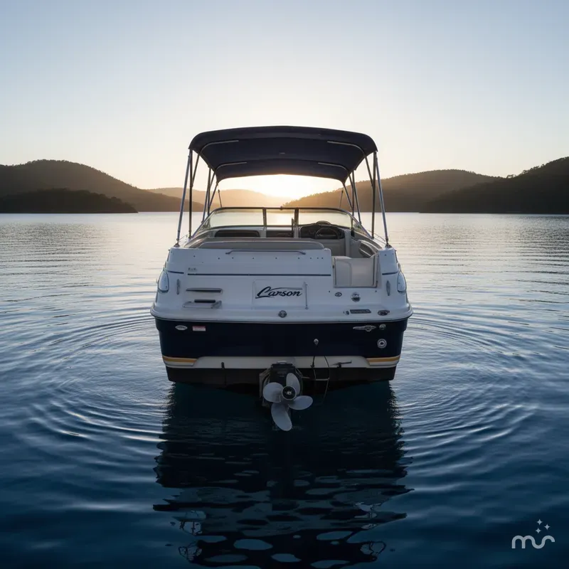 Slide: The Image of Larson Cabrio 240 Mid Cabin 2005 - 2