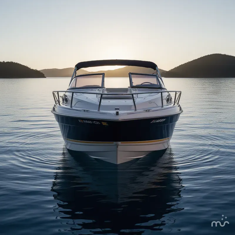 Slide: The Image of Larson Cabrio 240 Mid Cabin 2005 - 3