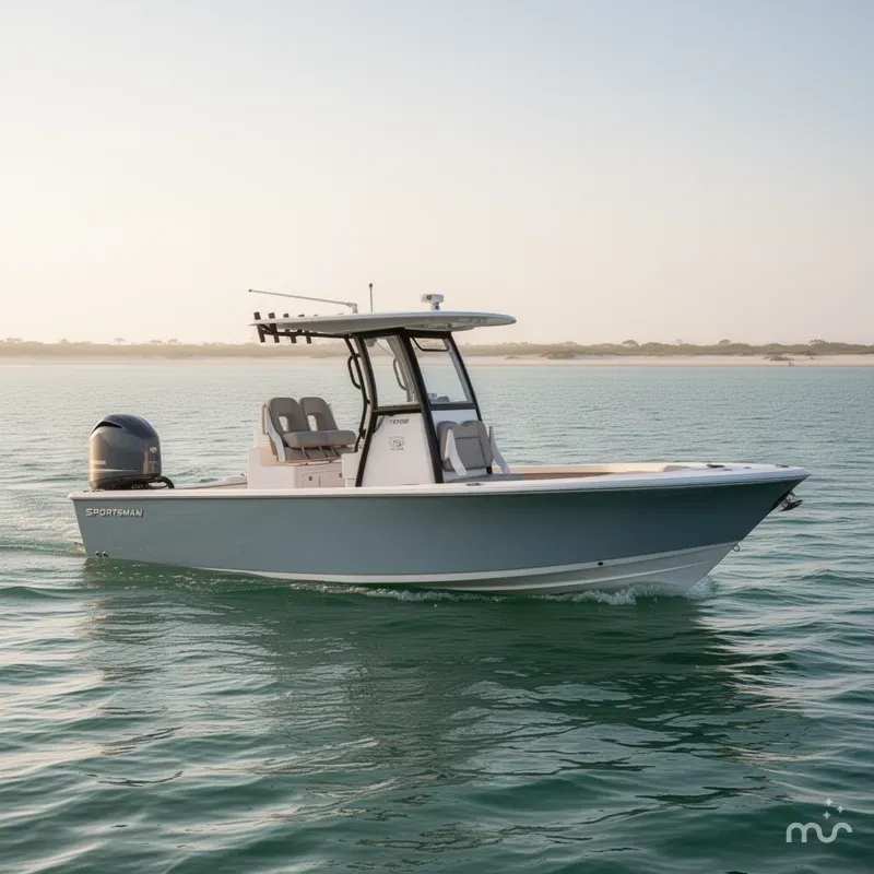 Slide: The Image of Sportsman Masters 267OE Bay Boat 2024 - 0