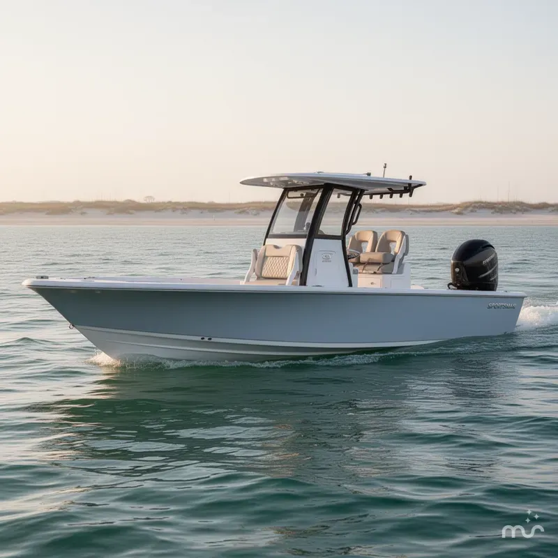 Slide: The Image of Sportsman Masters 267OE Bay Boat 2024 - 1