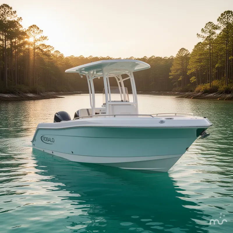 Slide: The Image of Robalo R222 Center Console 2024 - 2