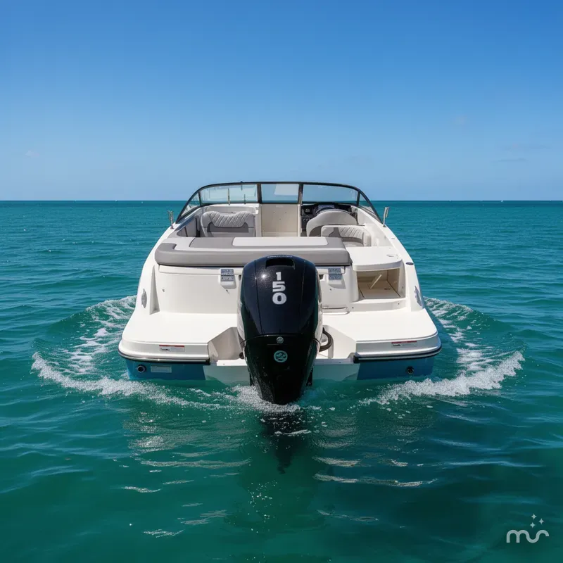 Slide: The Image of Bayliner VR6 Bowrider OB 2022 - 2