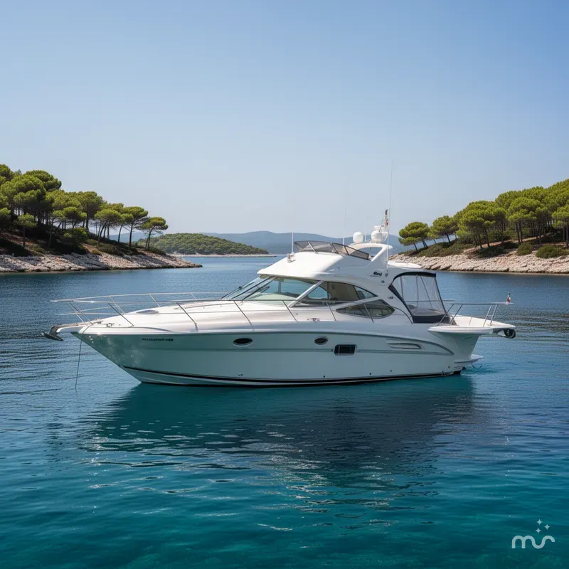 Slide: The Image of Sea Ray Sundancer 400 1997 - 1