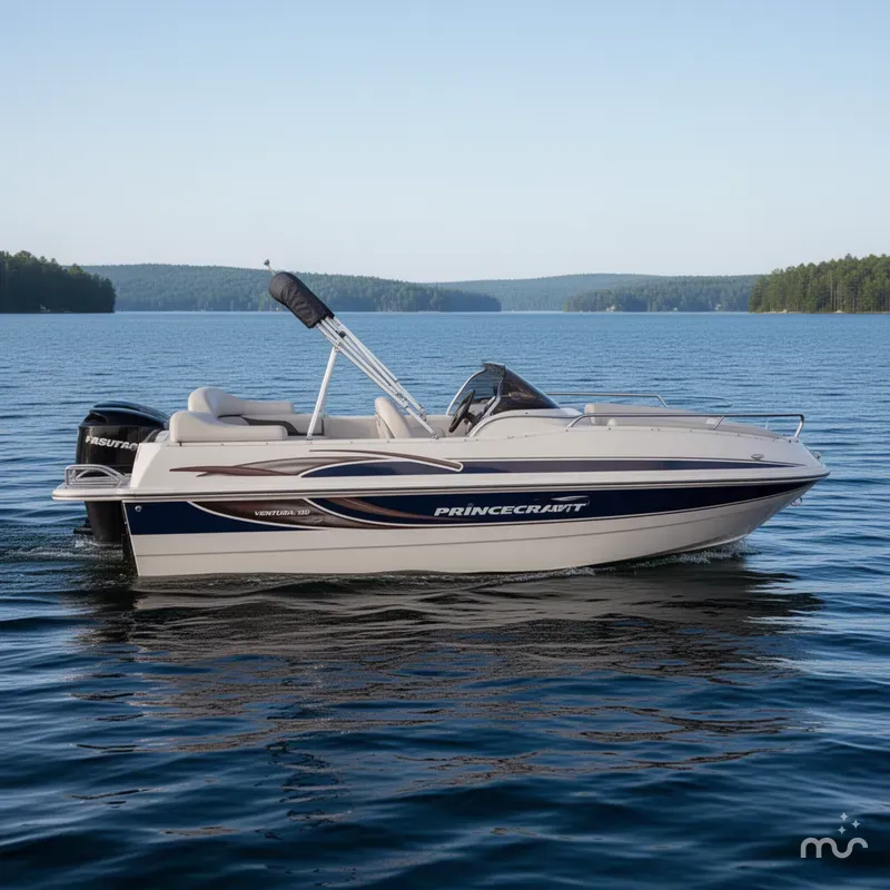 Slide: The Image of Princecraft Ventura 190 Deck Boat 2006 - 0