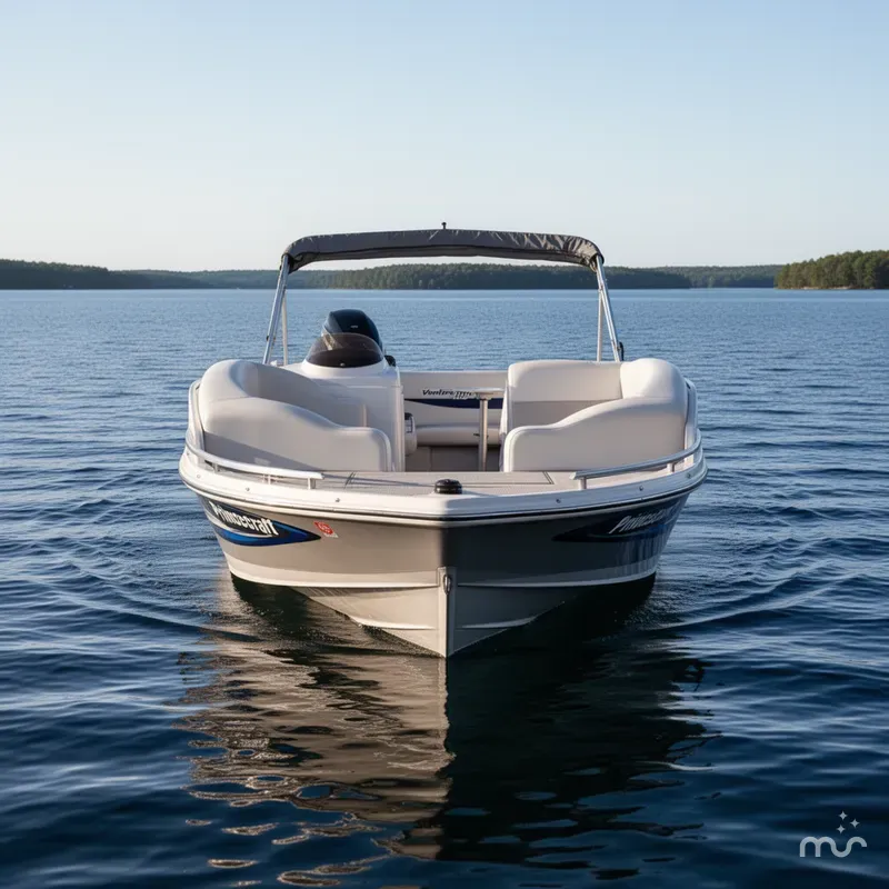 Slide: The Image of Princecraft Ventura 190 Deck Boat 2006 - 1