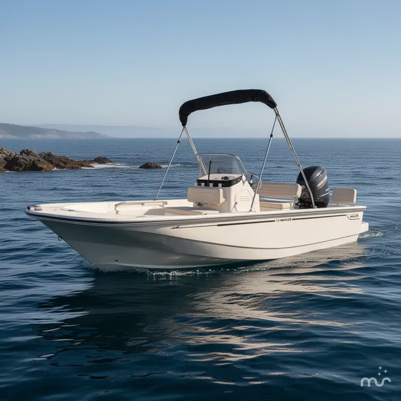 Slide: The Image of Boston Whaler 170 Montauk 2025 - 2