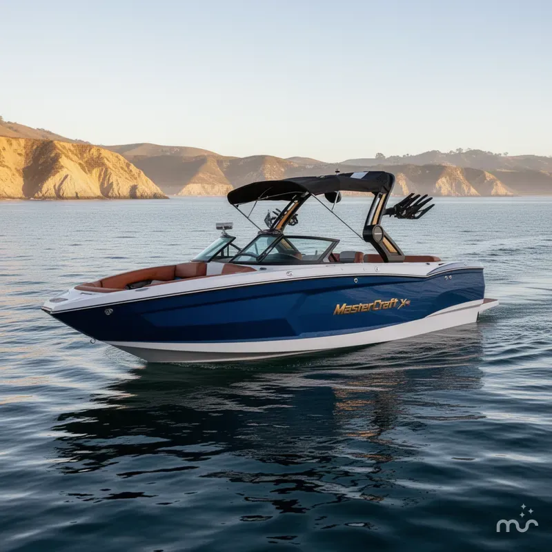Slide: The Image of MasterCraft XStar S - Factory Demo Full Factory Warranty 2024 - 2