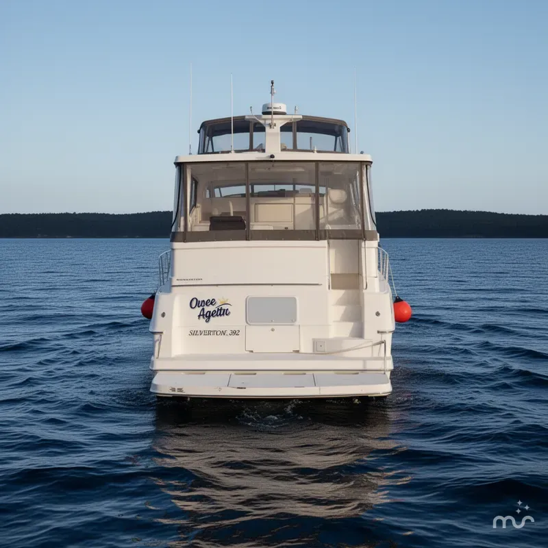 Slide: The Image of Silverton 392 Motor Yacht 2000 - 1