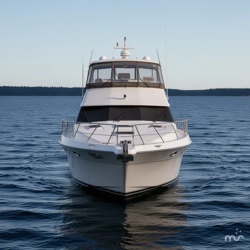 Slide: The Image of Silverton 392 Motor Yacht 2000 - 2