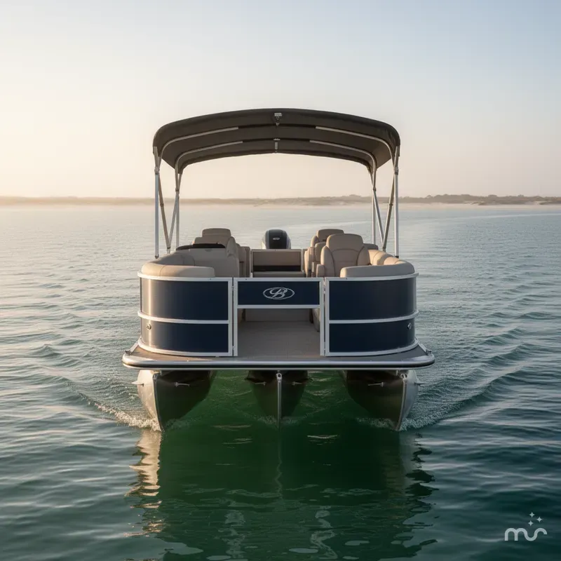 Slide: The Image of Bentley Pontoons 180 2024 - 2