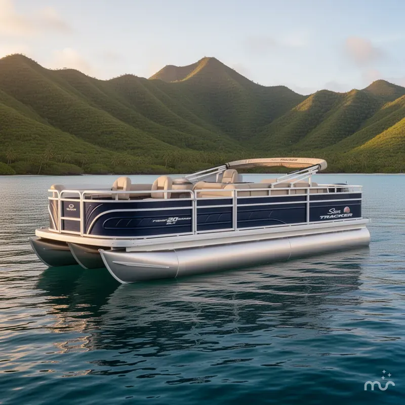 The Image of Sun Tracker Fishin' Barge 20 DLX 2024 - 0