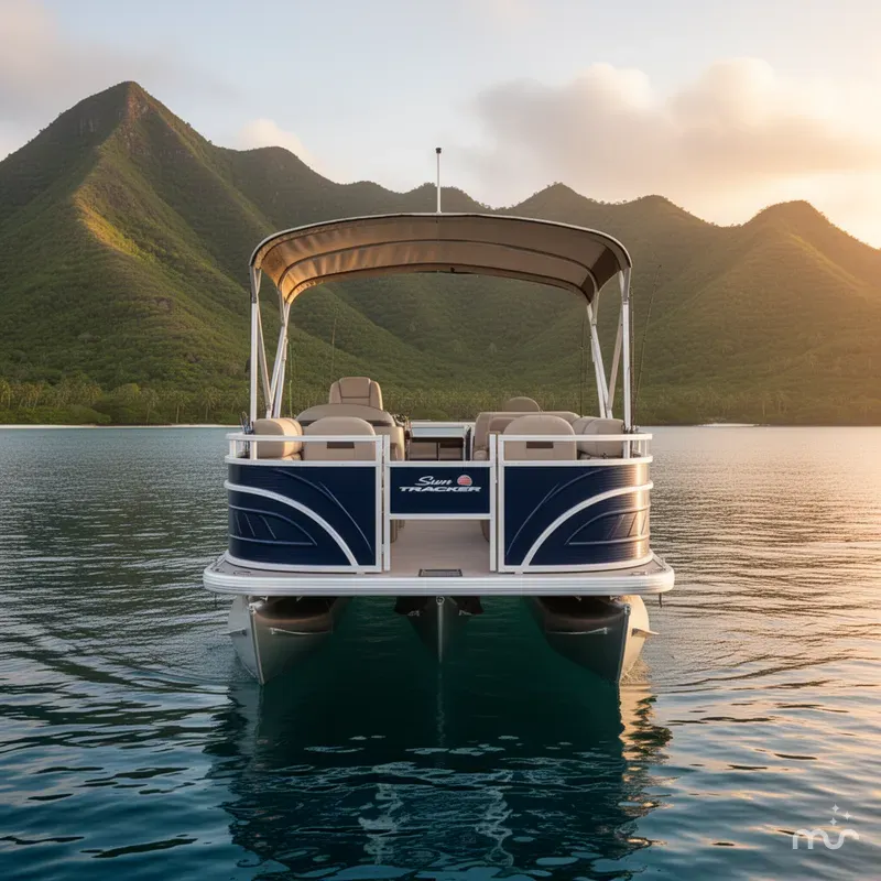 Slide: The Image of Sun Tracker Fishin' Barge 20 DLX 2024 - 3