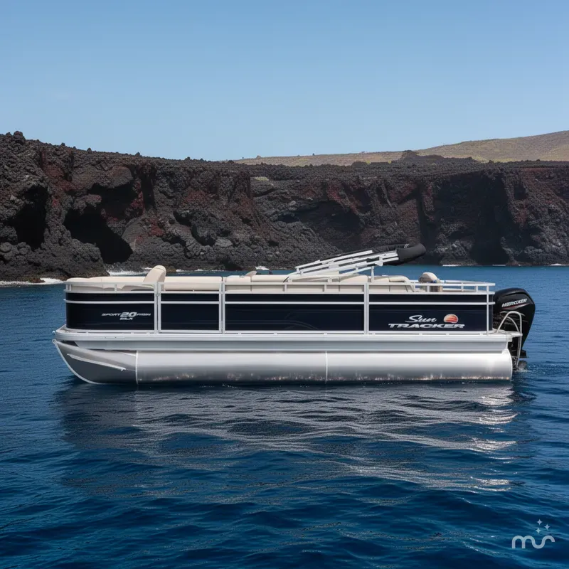 Slide: The Image of Sun Tracker SportFish 20 DLX 2024 - 2
