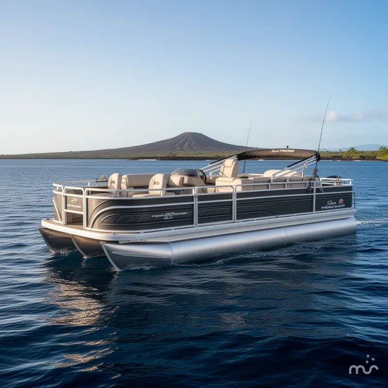 The Image of Sun Tracker Fishin' Barge 22 DLX 2024 - 0