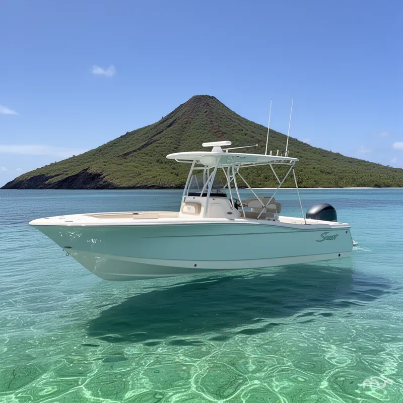 Slide: The Image of Scout 195 Sportfish 2026 - 2