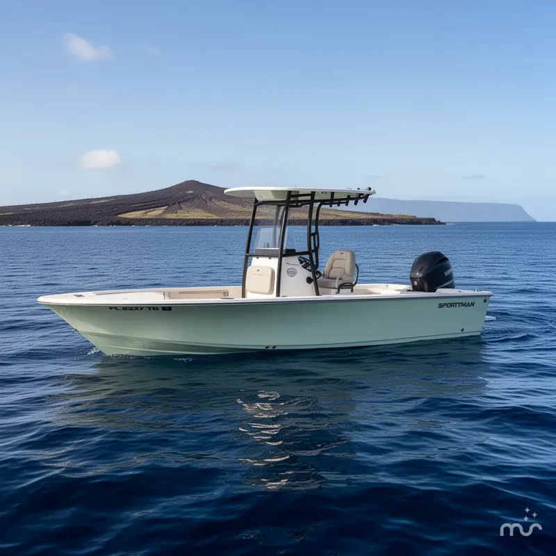 Slide: The Image of Sportsman Masters 227 Bay Boat 2022 - 2