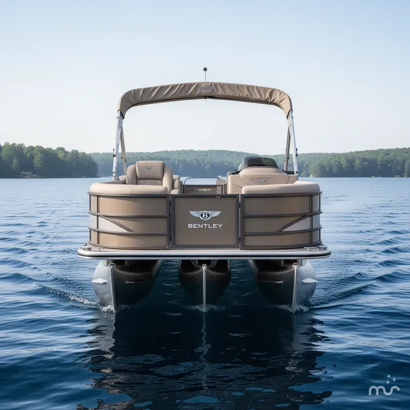 Slide: The Image of Bentley Pontoons 223 QSB Tri-Toon 2025 - 3