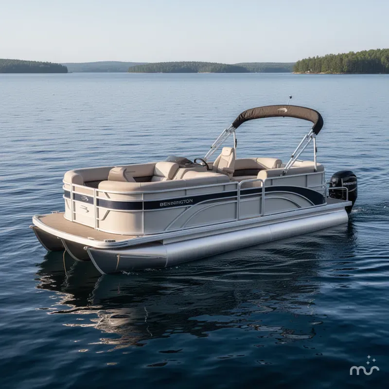 Slide: The Image of Bennington 20 SSR - Quad Bench - Pontoon 2025 - 0