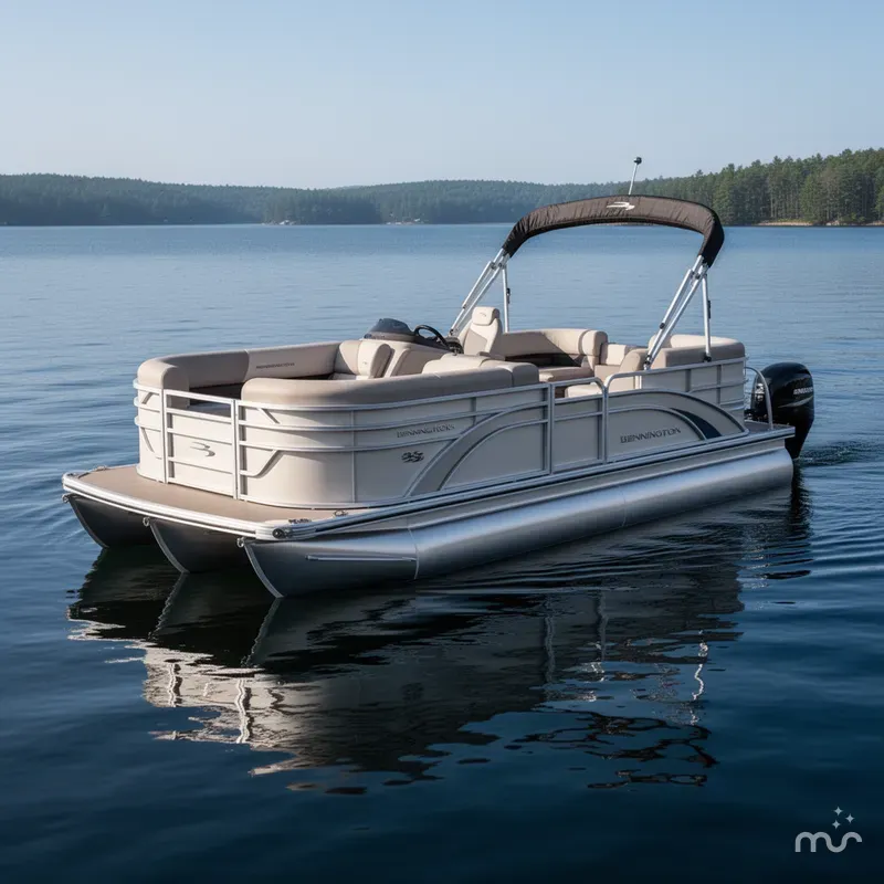 Slide: The Image of Bennington 20 SSR - Quad Bench - Pontoon 2025 - 1