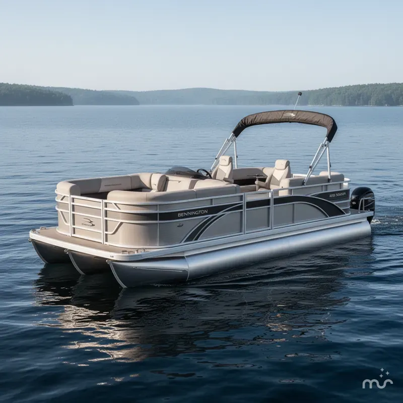 Slide: The Image of Bennington 20 SSR - Quad Bench - Pontoon 2025 - 2