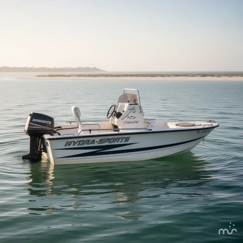 Slide: The Image of Hydra-Sports 17 Skiff 1995 - 2