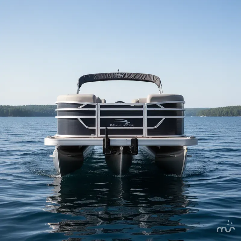 Slide: The Image of Bennington 22 SS - Fishing - Tritoon 2025 - 0