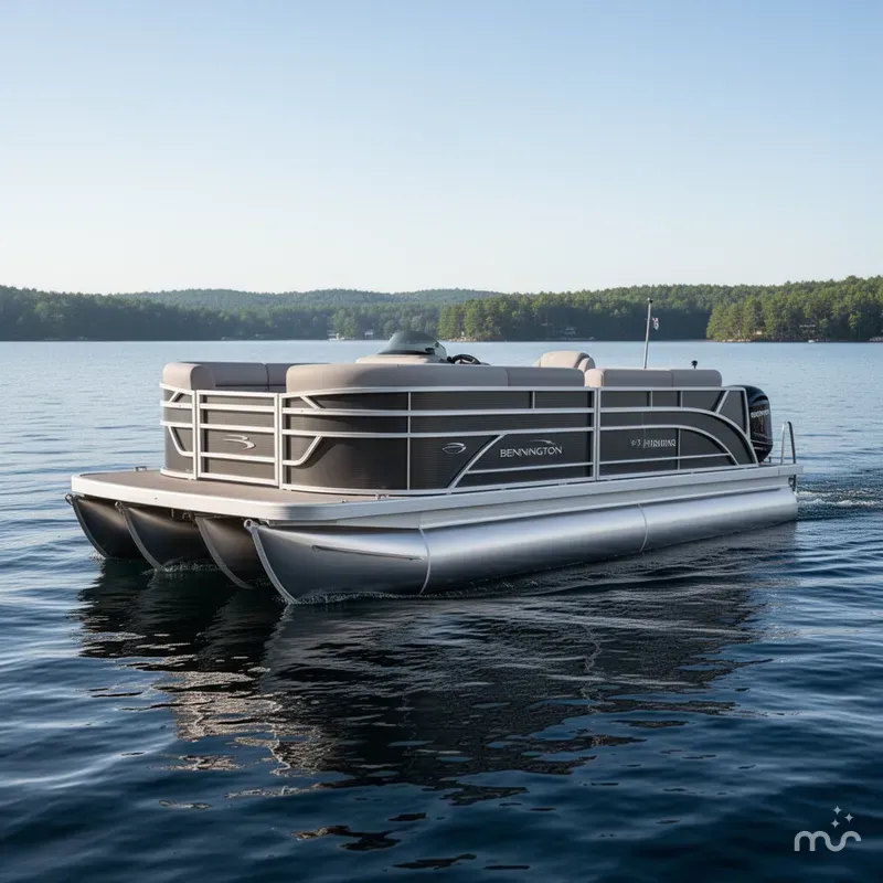 Slide: The Image of Bennington 22 SS - Fishing - Tritoon 2025 - 0
