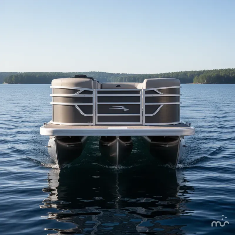 Slide: The Image of Bennington 22 SS - Fishing - Tritoon 2025 - 1
