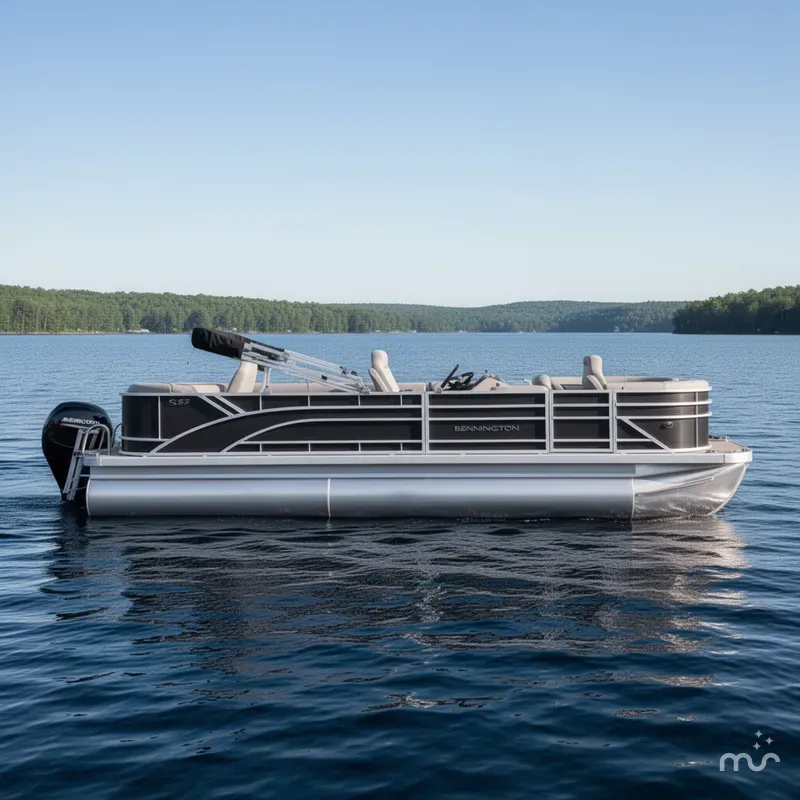 Slide: The Image of Bennington 22 SF - Fishing - Tritoon 2025 - 0