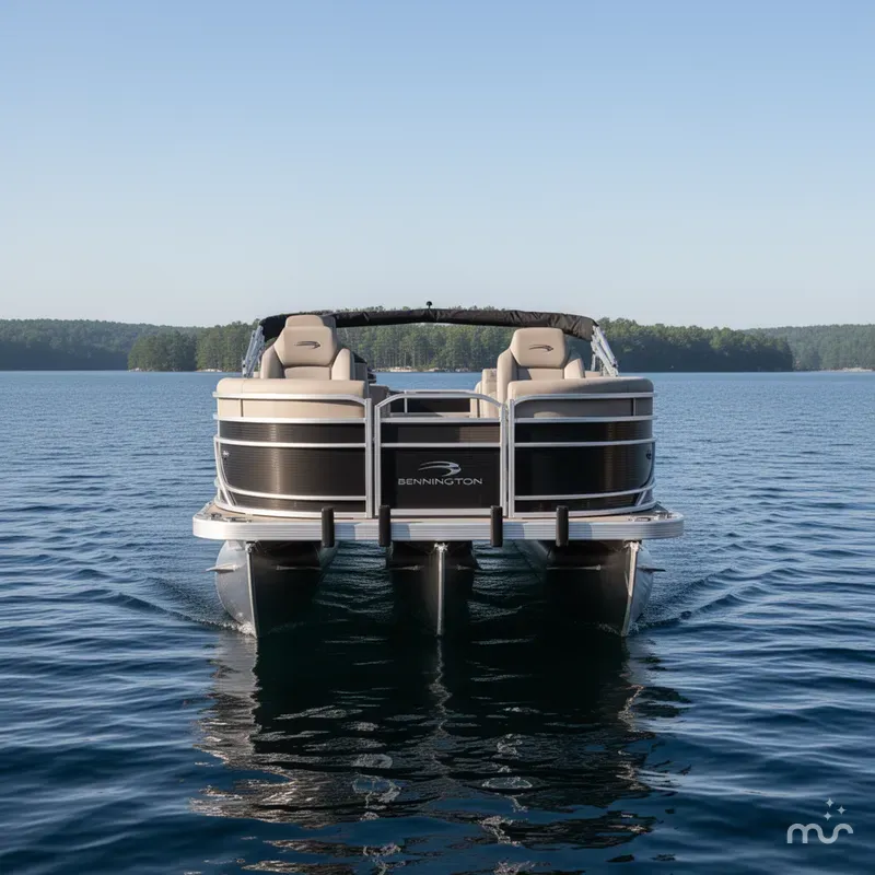 Slide: The Image of Bennington 22 SF - Fishing - Tritoon 2025 - 2