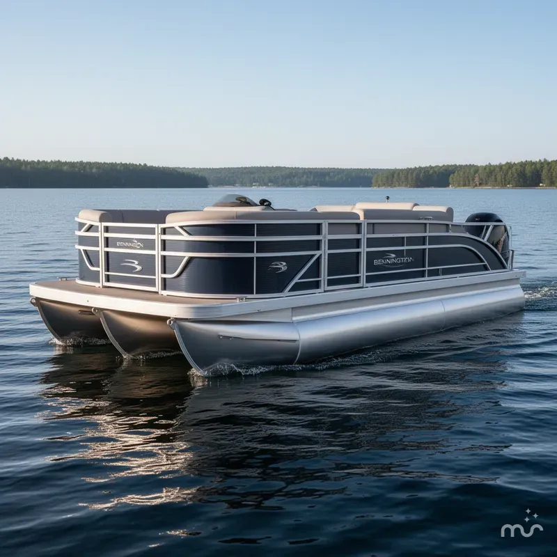 Slide: The Image of Bennington 22 SF - Fishing - Tritoon 2025 - 1