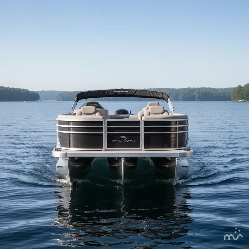 Slide: The Image of Bennington 22 SF - Fishing - Tritoon 2025 - 1