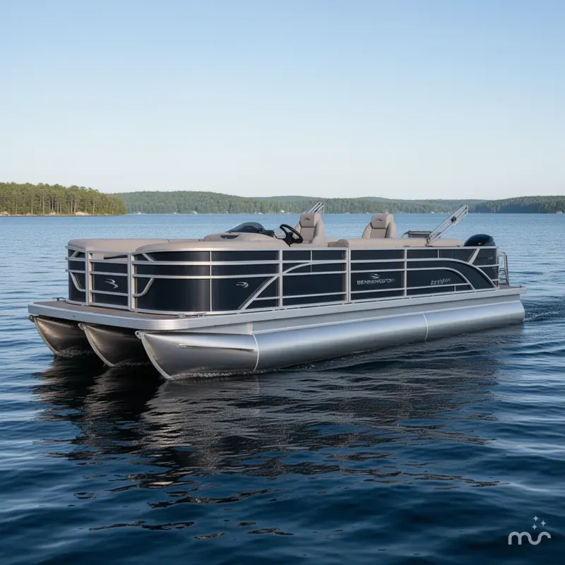 Slide: The Image of Bennington 22 SF - Fishing - Tritoon 2025 - 0