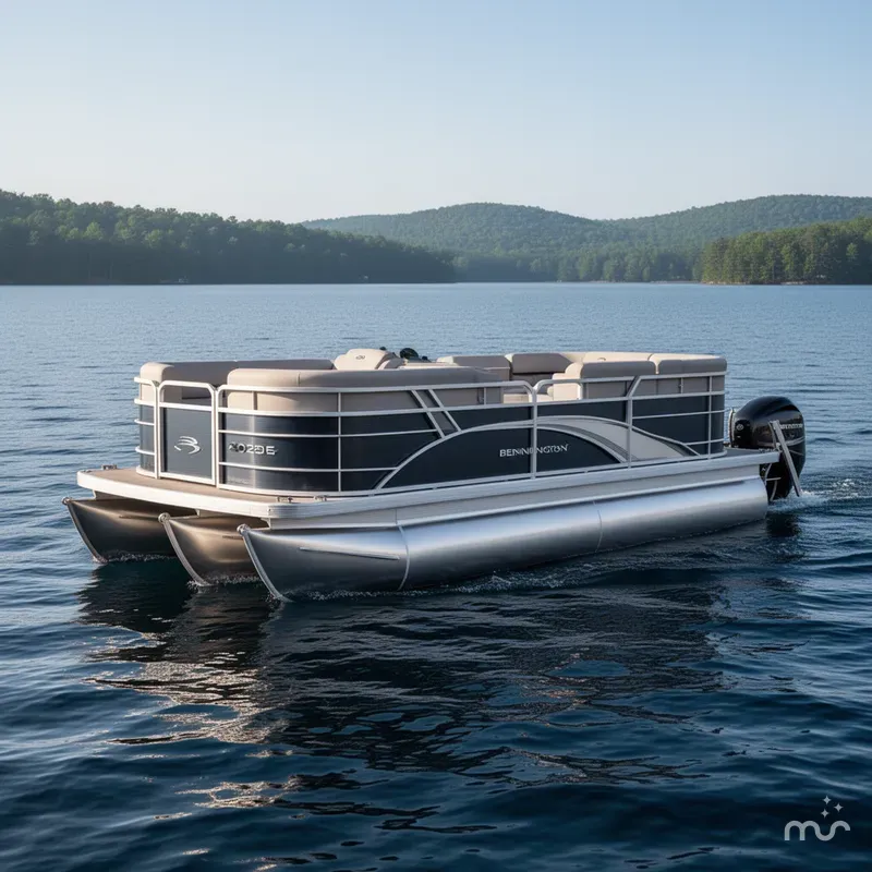 Slide: The Image of Bennington 22 SF - Fishing - Tritoon 2025 - 1