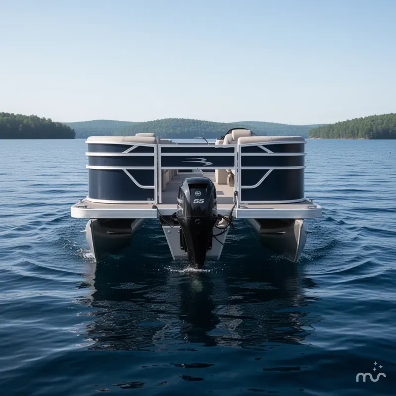 Slide: The Image of Bennington 22 SF - Fishing - Tritoon 2025 - 2