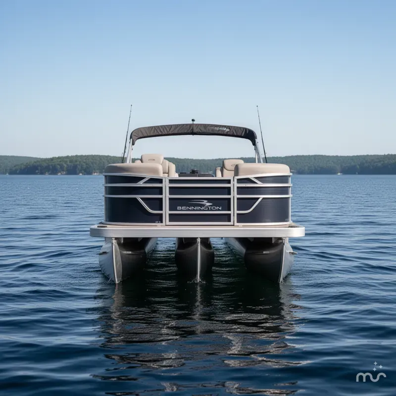Slide: The Image of Bennington 22 SS - Fishing - Tritoon 2025 - 0