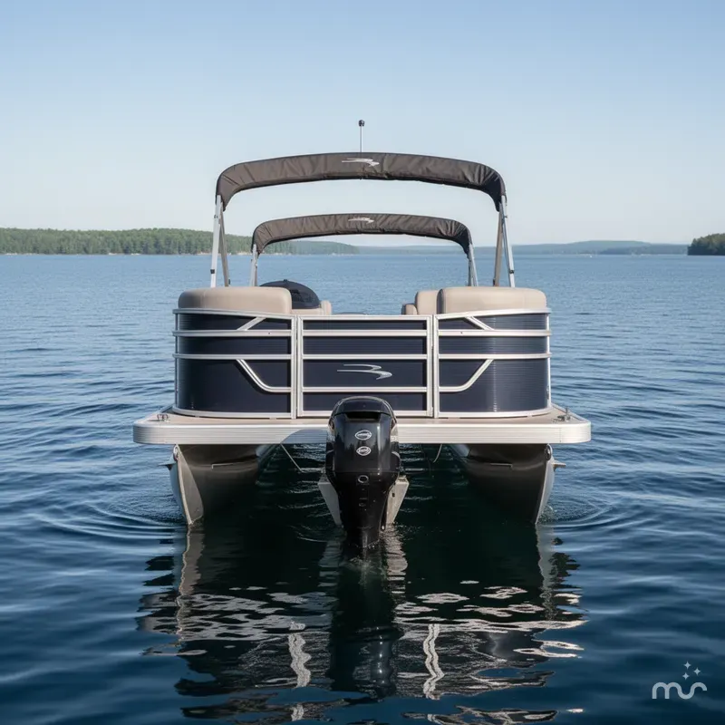 Slide: The Image of Bennington 22 SS - Fishing - Tritoon 2025 - 1