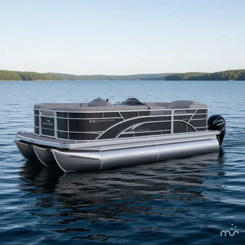 Slide: The Image of Bennington 22 SS - Fishing - Tritoon 2025 - 0